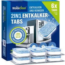☕ 2in1 Entkalkungstabletten 2-Phasen ✅ Entkalker für Kaffeevollautomaten gegen K Einbau-Kaffeemaschine price