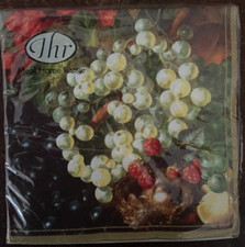 IHR Servietten Tissue 3lagig 33x33 cm Still Life fruits mix Serviettentechnik Tissue price