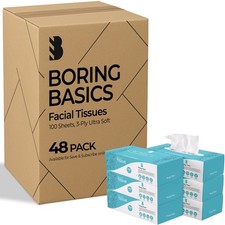 Taschentücher, extra weiches weißes Taschentuch ideal für empfindliche Haut 48 Taschentücher verpackt Tissue price