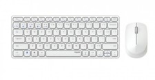 Rapoo 9600M Deskset Dual Wireless Keyboard Mouse 1.300 DPI Aluminium White DE Keyboard - Mouse price