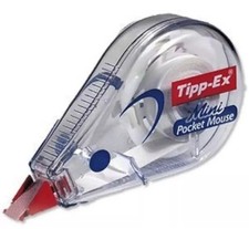Tipp-Ex Mini Tasche Maus Korrektur Band Rolle 5 mm x 6 m - KOSTENLOSER UK-VERSAND & VERPACKUNG Correction Tape price