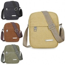 Canvas Herren Umhängetasche Schultertasche Messenger Tasche Crossover Bag Unisex Messenger Tasche price