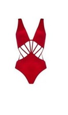 Damen Einteiler Träger Stil Bikini Bademode Set - Hohlschnitt Modest Swimwear price