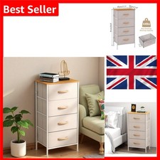 Schlafzimmer Kommode mit 4 Schubladen Aufbewahrung hellkhaki MDF-Platte verstellbare Füße Babyzimmer-Kommode price