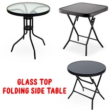 Sofa Beistelltisch schwarz mit Klarglasplatte Couchtisch Beistelltisch für Wohnzimmer Sofa Side Table price