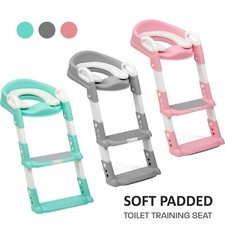 Kind Kinder Baby Töpfchentraining Toilettensitz Kleinkind Urinal Stuhl Leiter Trainer Baby-Potty price
