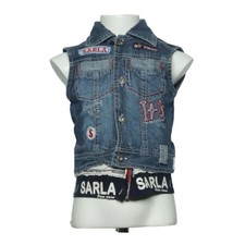 Sarla, Jeansweste, Größe: 110, 1587, Blau, Print, Denim, Jungen #2Ou Jungen-Weste price