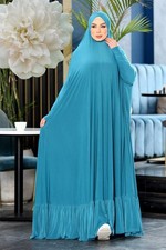 Damen Khimar Einteiler Abaya Kaftan Gebetskleid Jilbab bescheiden Hijab Ramadan Abaya price