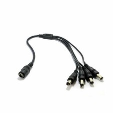 4 Wege CCTV DC Power Splitter Adapter Kabel 12 V 2,1 mm Netzteil Überwachungskamera LED Security Systems Adapter price