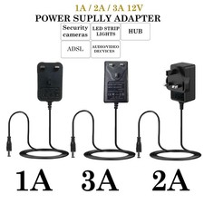 UK Stecker 12V 1A 2A 3A AC/DC Adapter für CCTV DVR Überwachungskamera Systeme Security Systems Adapter price
