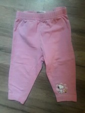 Süße Baby Leggings Mädchen rosa mit Snoopy am linken Bein Gr. 68 sehr guter Zust Baby-Leggings price