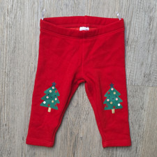 Baby Club Baby Leggings Gr. 68 Rot/Grün Fleece Weihnachten, elastischer Bund Baby-Leggings price