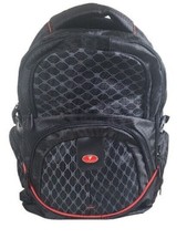 Falke Laptop Rucksack Backpack Schule College Reise Tablet Tasche gepolstert schwarz School Tasche price