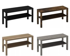 TV Ständer Unterhaltung Medien Display Einheit 2 Ebenen Holz Aufbewahrung Konsole Tisch TV Unit / Stand price