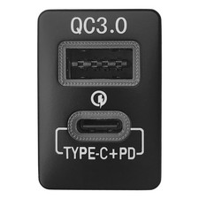 Dual QC3.0 + TYP-C PD USB Auto Ladegerät Handy GPS iPhone iPad passt TOYOTA Mobile Phone Charger price