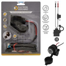 Oxford EL102 Dual USB Handy Ladegerät Buchse Motorrad passend für Honda CB500X Mobile Phone Charger price