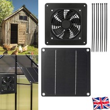 Ventilatoren 12V 5W Solarbetrieben Panel Ventilator für Gewächshaus Camping Schuppen UK Ventilation Fan price