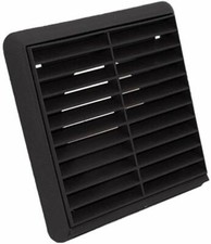 Schwarz Festgitter Dunstabzugshaube Kanal Wand Lamellen Lüftung 4" / 100 mm Ventilation Fan price