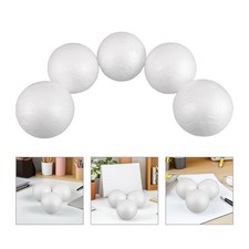 Globo terráqueo de aula en blanco 5 piezas: bola de espuma artesanal - mapa sin terminar de 12 cm/4,72 pulgadas Map y Globe price