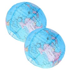 2 Piezas Mapa del Mundo Linternas de Papel Tierra en Forma de Globo Decoración de Fiesta Map y Globe price