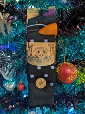 Calcetines de bambú para hombre, punteados y rayas, paquete de 3, talla 6-11 Suba Calcetines price