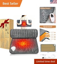 Almohadilla térmica eléctrica para espalda cuello hombro rodilleras brazos piernas - Almohadilla térmica eléctrica... Eléctrico Blankets price