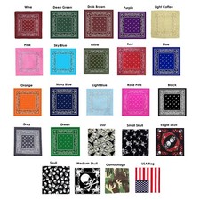 Bandana Cachemira Cuello Cabeza Bufanda Envolvente 100% Algodón Unisex Mezcla Unisex Bufanda price
