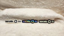 Juego de pegatinas Serato DJ holográficas que brillan en la oscuridad DJ Set price