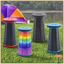 Taburete Telescópico Plegable Portátil Altura Ajustable Silla de Plástico para Camping F Folding Silla price