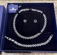 Juego de collar Swarovski Angelic - All Around Blue Swarovski Bracelet price