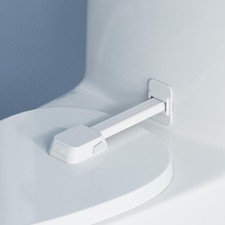 SAFELON 1 pieza cerradura de inodoro a prueba de niños, cerradura de asiento de inodoro para seguridad del bebé, inodoro Inodoro Asiento Cerradura para bebé price