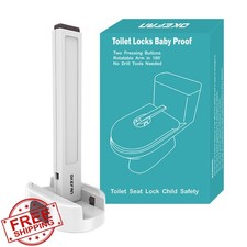 Cerraduras de inodoro a prueba de bebés - OKEFAN Cerradura de asiento de inodoro Seguridad para niños pequeños A... Inodoro Asiento Cerradura para bebé price
