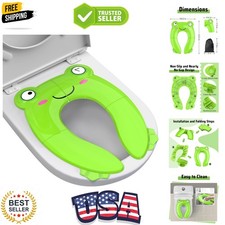 Asiento de orinal portátil para viaje de niños pequeños - plegable antideslizante entrenamiento para ir al baño... Inodoro Asiento Cerradura para bebé price
