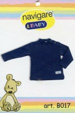 Jersey de Cuello Alto Niño Y Niña Manga Larga Algodón Interlock NAVIGARE B017 Jersey de niño price