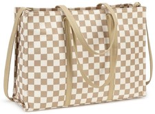 Bolso de mano para portátil de 15,6 pulgadas para mujer, bolso de hombre de lona Briefcase de mujer price