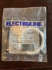 TUERCA DE SEGURIDAD 1 1/4" conducto/conector a caja de salida ¡NUEVO! Electroline 3066867 Outlet Seguridad Cerradura price