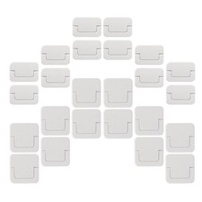 24 Piezas Cubiertas de Enchufe Niños Cerraduras de Seguridad Eléctrica Protector de Salida Outlet Seguridad Cerradura price