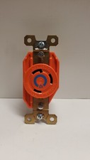 Hubbell Twist Lock 30A 250V salida naranja Outlet Seguridad Cerradura price