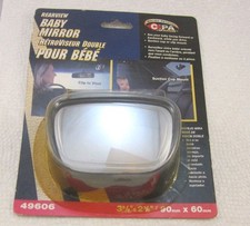 CIPA Baby View Coche Seguridad Interior Retrovisor Monitor Espejo Succión, Clip Montaje Monitorización Espejo para bebé price