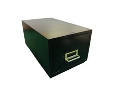 Cajón archivador, Globe Weis 5" X 8" individual, negro Metal Filing Armario price