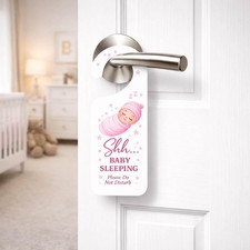 Letrero de guardería para colgar puerta bebé para dormir no molestar habitación de bebé Puerta Adorno para bebé price