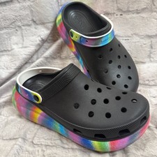 Zapatos De Plataforma Crocs Classic Crush Arcoíris Talla 13 Para Hombre Tie-Dye Classic Zapatos de hombre price