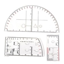 Juego de reglas de operación de posición para dibujo de geometría y coordinación de mapas Set de medición y dibujo price