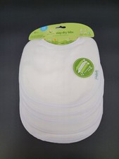 Baberos Bebé Brotes Verdes, Baberos Mantente Seco 3-12 Meses, Blanco Paquete de 10 3 Capas Nuevo Peto para bebé price