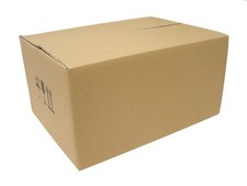 (37181) CAJA CARTON MARRON MEDIANA RECTANGULAR PLEGADA GRUESA MUDANZAS ARCHIVO A Archivo Caja price