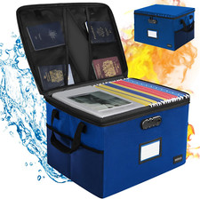 Caja para documentos ignífuga, caja organizadora de archivos resistente al agua Archivo Caja price