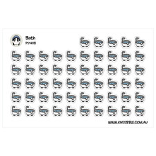 Bath Tub Shower Stickers - Bathroom Planner Stickers for Cleaning Routine Tracke Vinilo para baño / cabina de ducha price