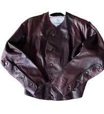 Chaqueta de cuero Archival Vivienne Westwood FW17 "Pourpoint Scarred". Leather Ropa de hombre price
