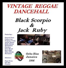 Black Scorpio Sound System v Jack Ruby Sound System Ocho Rios Jamaica 1986 Música Sistema price