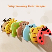5 piezas/lote protección bebé cuidado puerta niño dedo protector tapón lindo animal Dedo Protector para bebé price